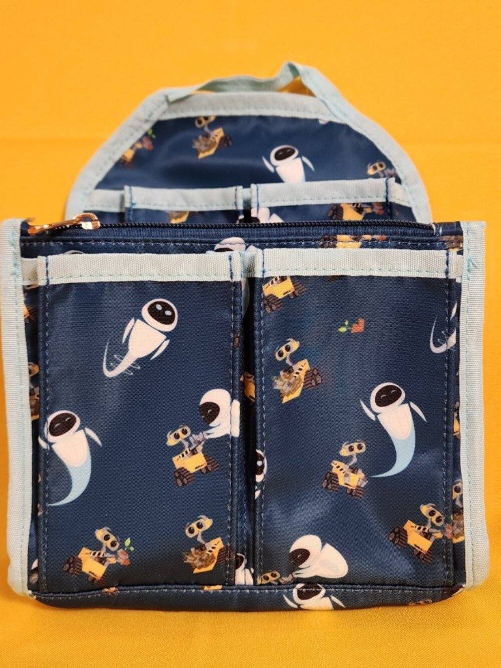 Disney Pixar Wall-E Eve Blue Space Mini Backpack Organizer Insert NEW